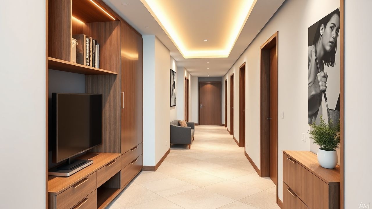 Спальня после ремонта в 4-комнатной квартире