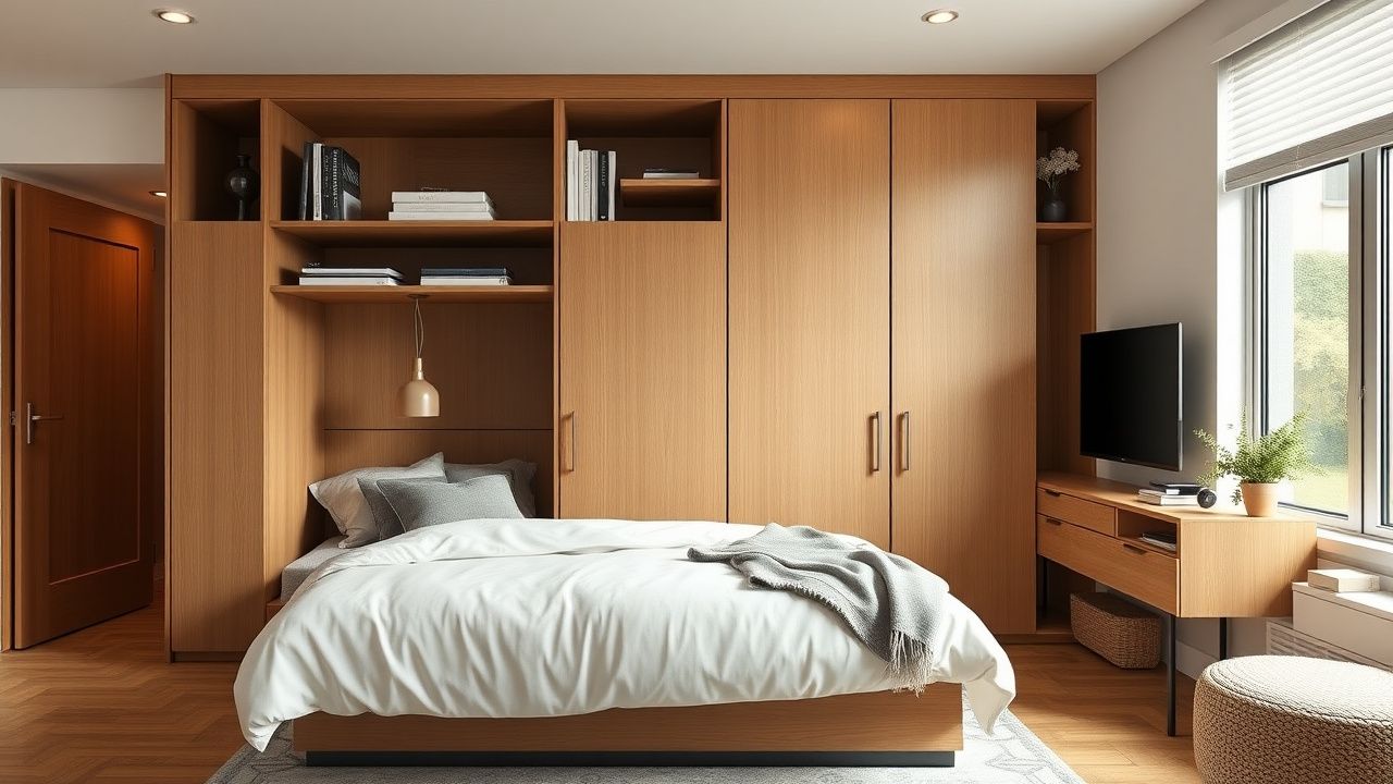 Ремонт квартиры-студии в Тбилиси — готовый интерьер с зонированием