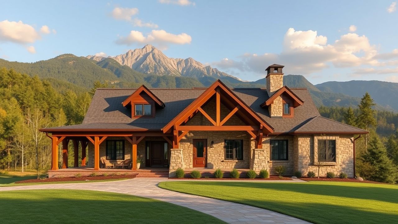 Строительство коттеджа в Грузии — загородный дом TrueHomeBuild