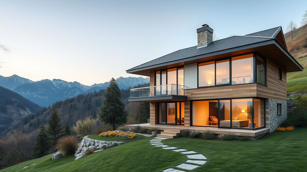 Строительство коттеджа в Тбилиси — готовый объект TrueHomeBuild